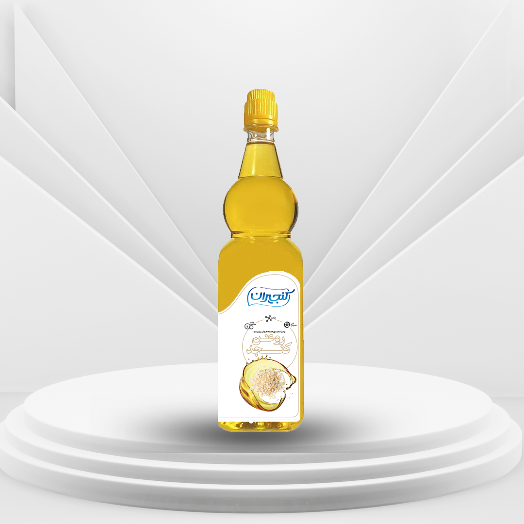 روغن کنجد پرس سرد 1 لیتری